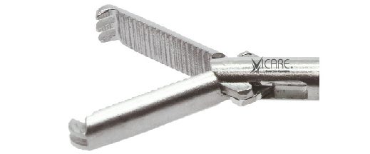 Pinça dupla ação com dentes
